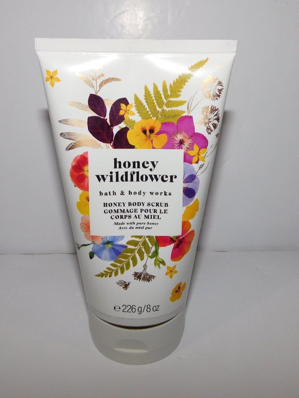 Bath & Body Works Honey Wildflower Honey Body Scrub 226 g / 8 oz New Sealed